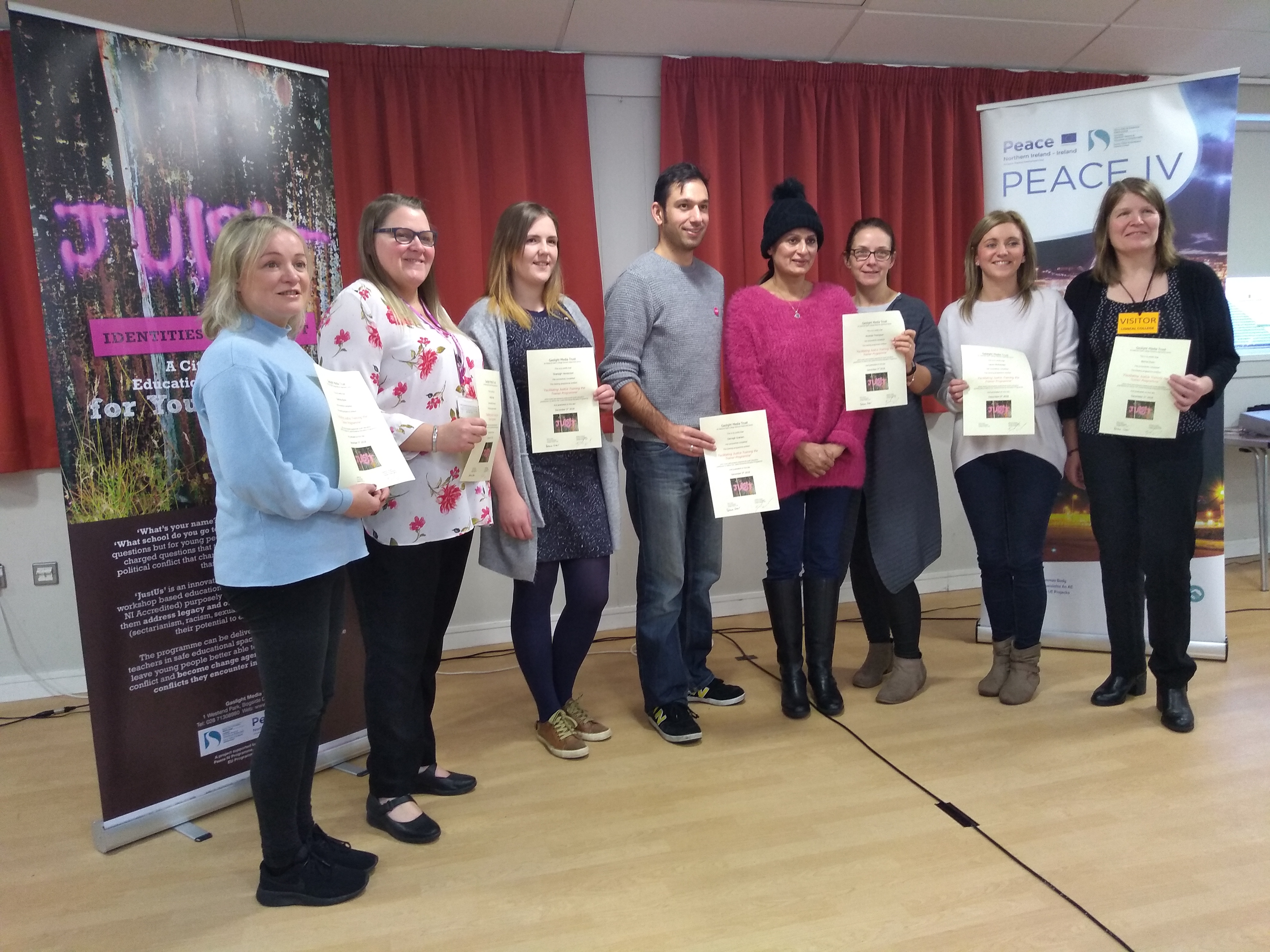Facilitators Display Certs