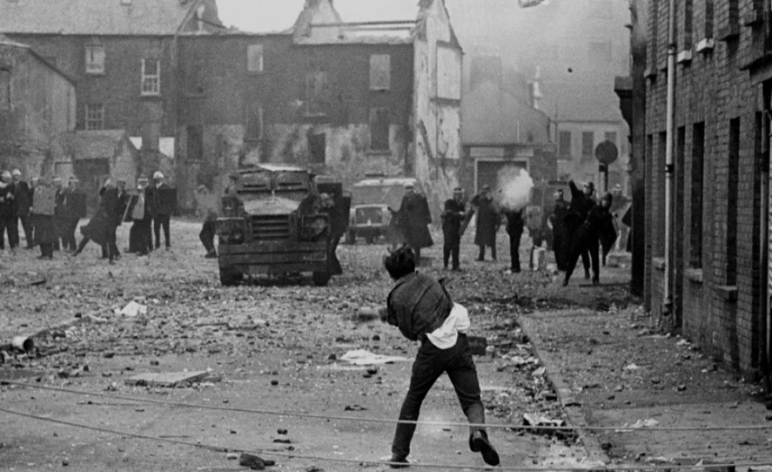 Riot in Derry's Bogside 1969
