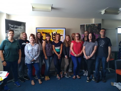 Newly Trained JustUs YMCA Youth Workers