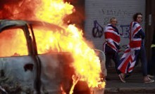 Burning Car
